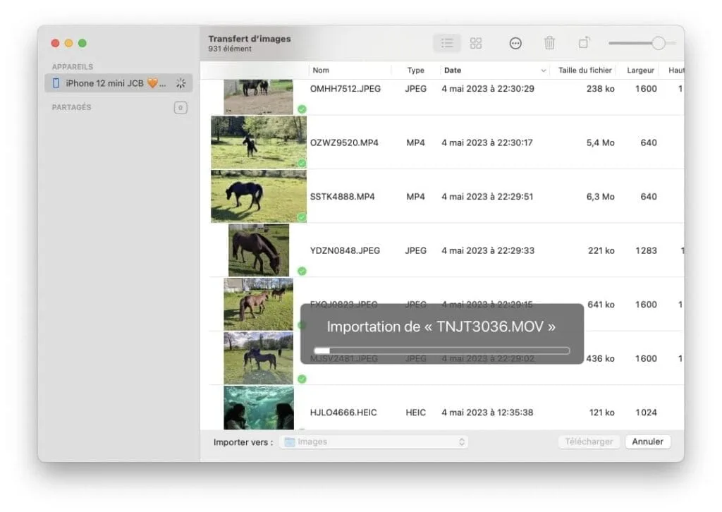 comment copier photos iphone sans icloud