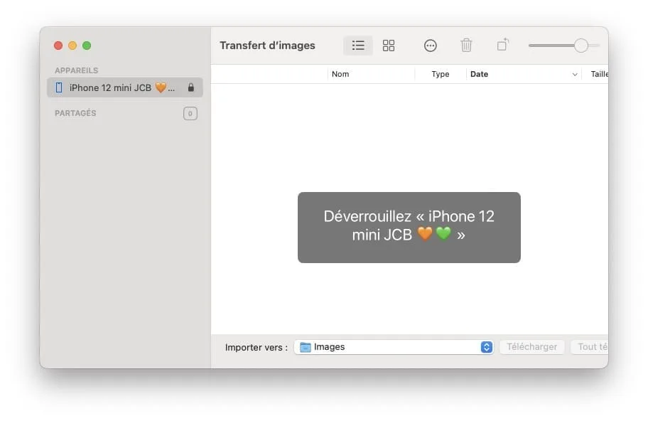 sauvegarder photos iphone sur mac sans icloud