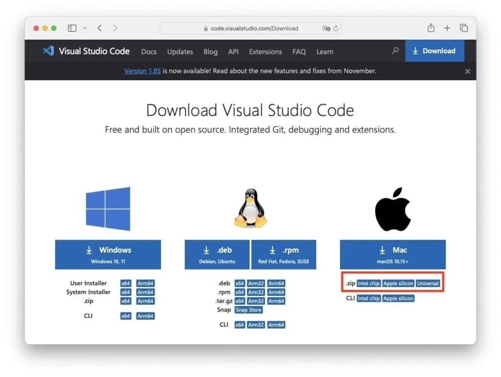 zsh command not found visual studio code