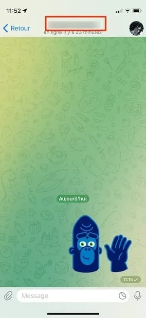 activer chiffrement Telegram