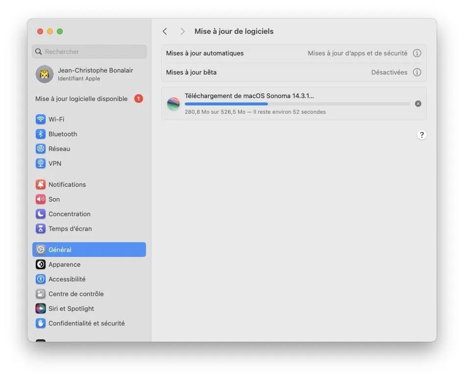 Télécharger macOS Sonoma 14.3.1 en version finale (lien direct) 2 download macos sonoma 14.3.1