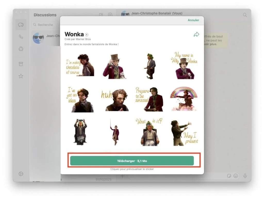 download stickers whatsapp mac