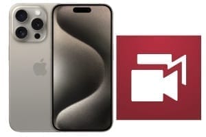 filmer avec les deux cameras de liPhone simultanement en meme temps