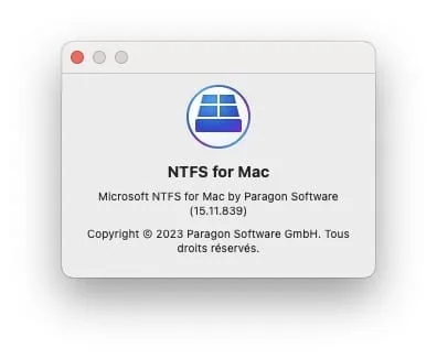 installer pilotes NTFS sonoma
