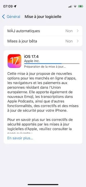 download ios 17.4