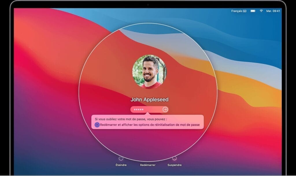 mot de passe mac oublie