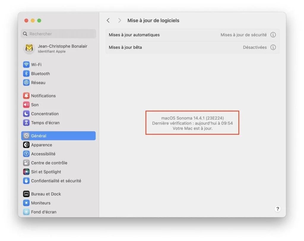 update Sonoma 14.4.1