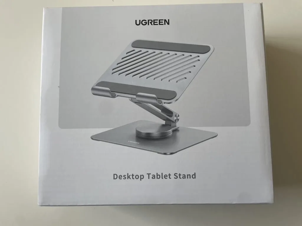 Test du support pour iPad / Air / mini / Pro avec pied rotatif à 360° (UGREEN) 1 Support pour iPad UGREEN