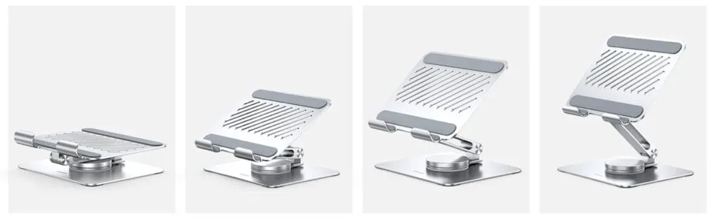Test du support pour iPad / Air / mini / Pro avec pied rotatif à 360° (UGREEN) 4 support ipad ugreen aluminium bonne qualite deploiement