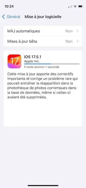 maj ios 17.5.1