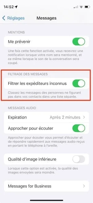 retrouver message efface sur iphone