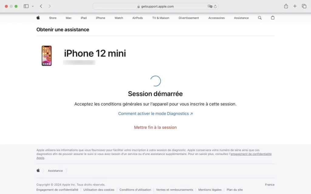 iphone 12 test diagnostic