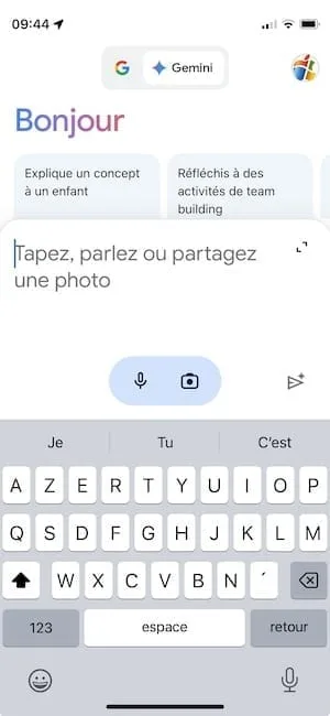 Comment installer Gemini sur iPhone (IA de Google) 5 parler a gemini