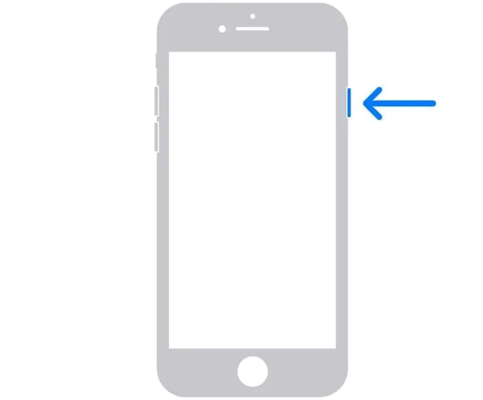 eteindre iphone 6 7 8 SE