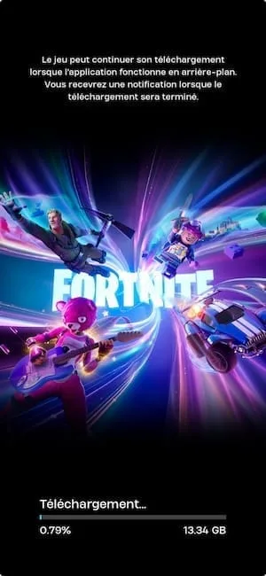Comment installer Epic Games Store sur iPhone pour jouer à Fortnite 9 fortnite iphone 14 go installation