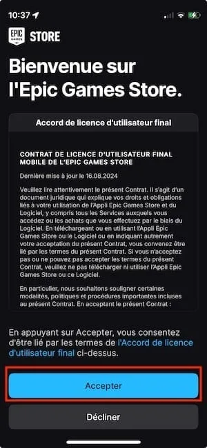 Comment installer Epic Games Store sur iPhone pour jouer à Fortnite 5 tuto installer Epic Games sous ios