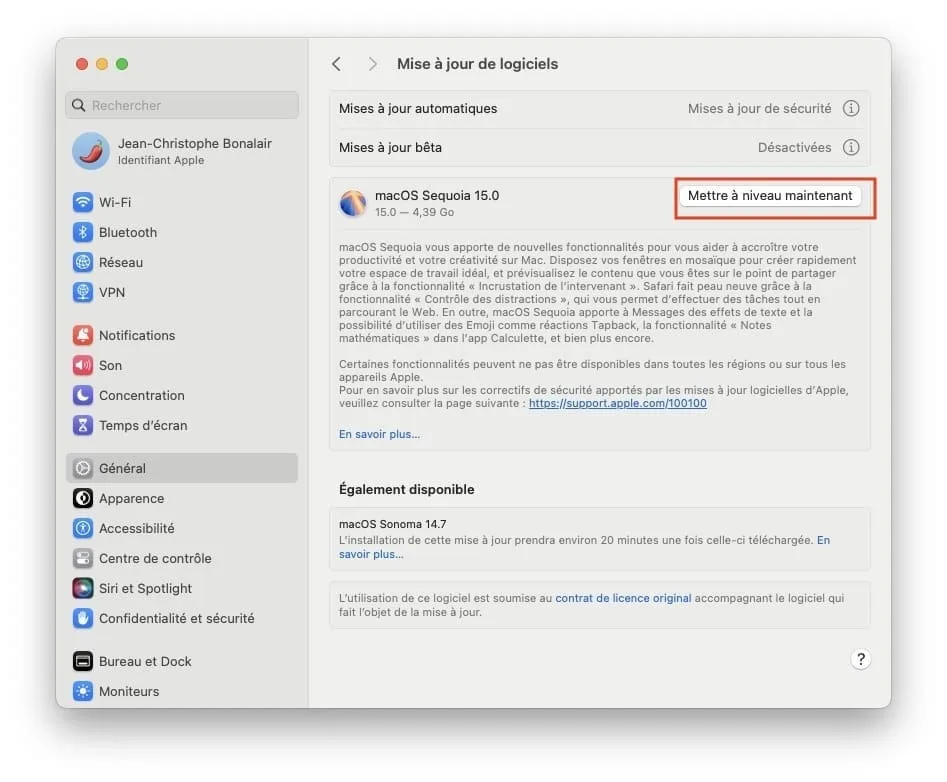telecharger sequoia version finale