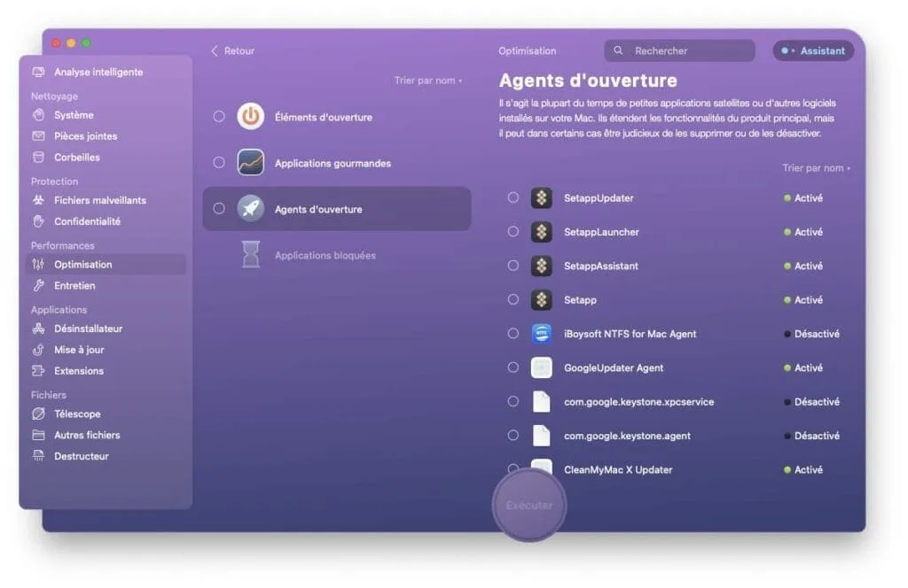 applications au demarrage macos sequoia