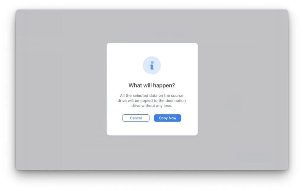 copier macos sequoia sur un disque dur externe