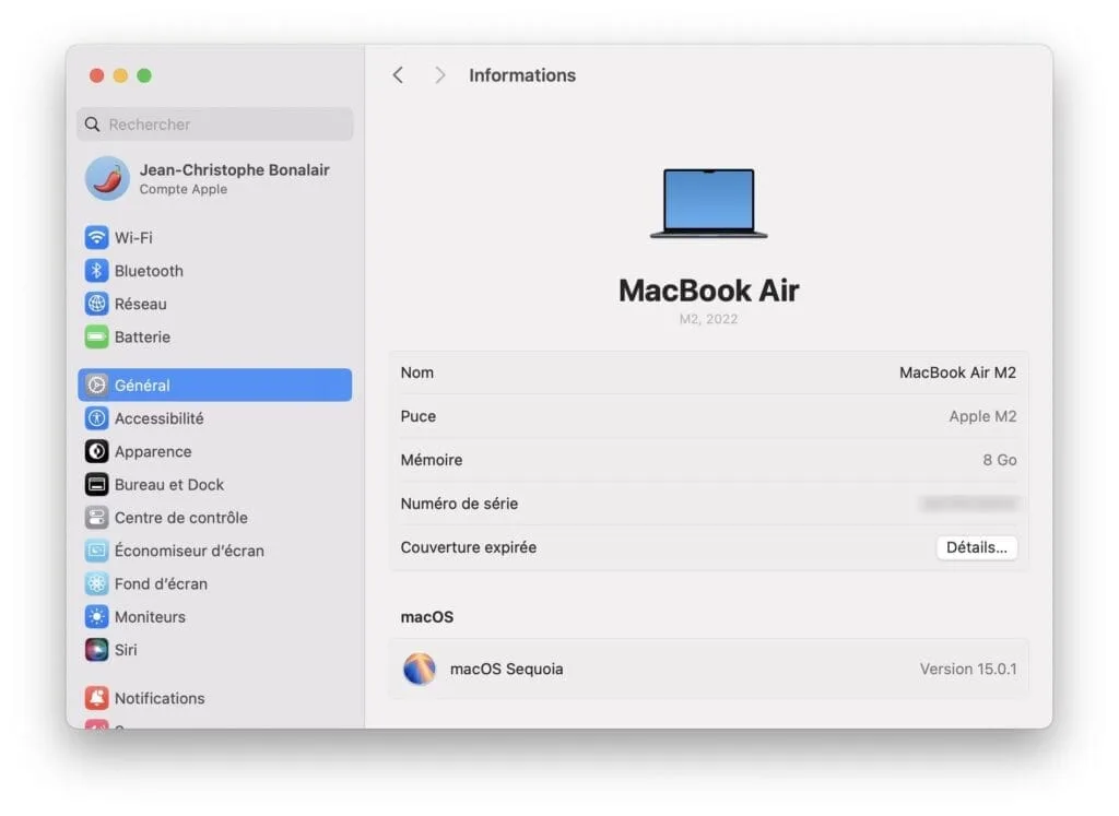 Télécharger macOS Sequoia 15.0.1 pour Mac en version finale (lien direct) 3 mise a jour mac macos sequoia 15.0.1