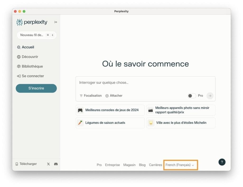 perplexity ai search