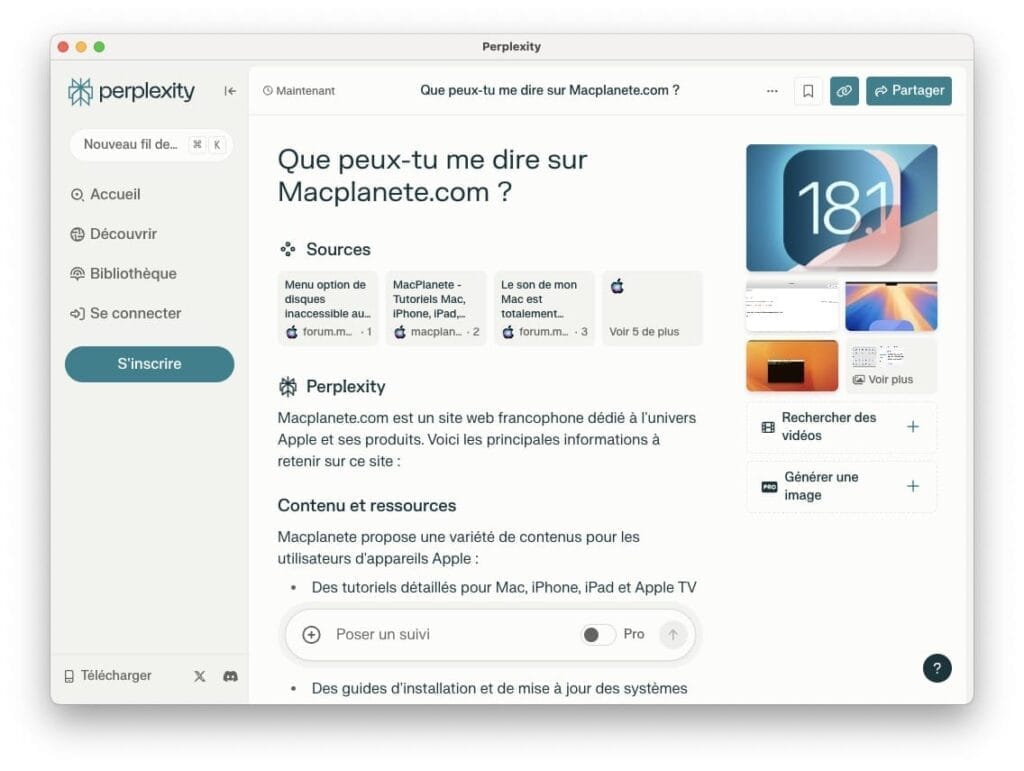 perplexity mac app