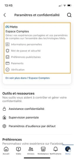 delete facebook account