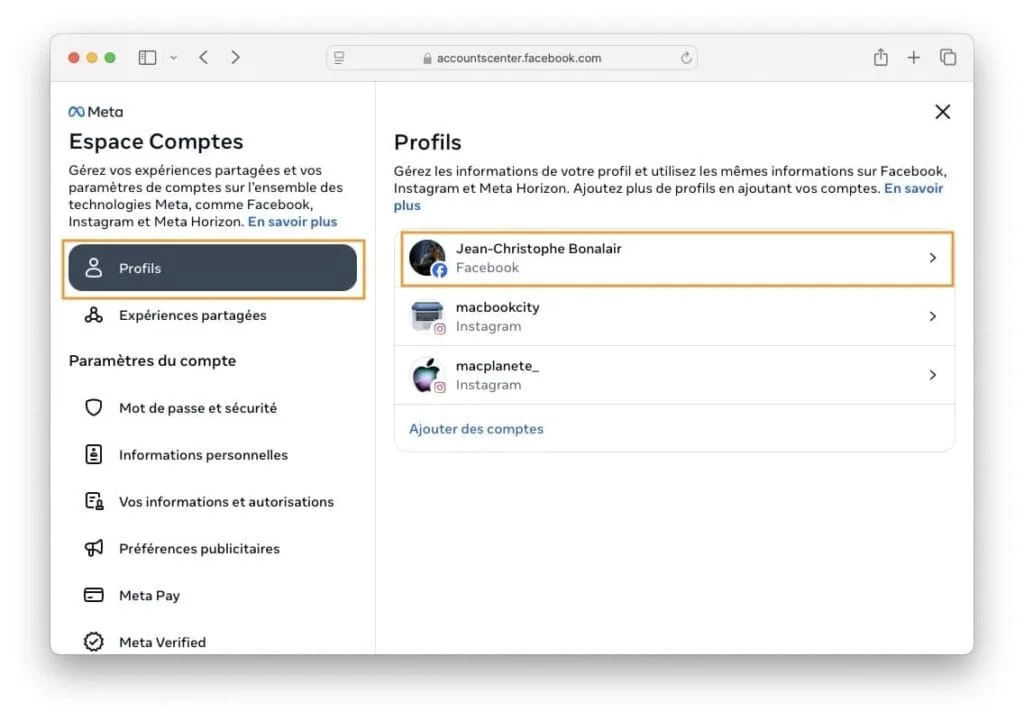 supprimer profil facebook