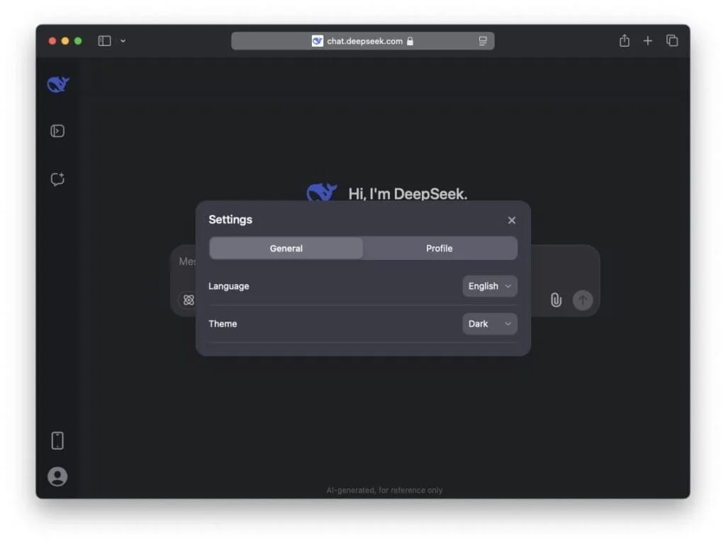 deepseek mac options