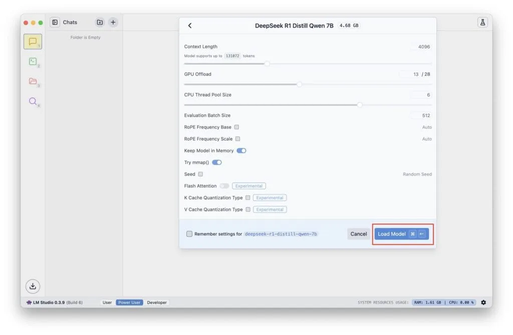 utiliser deepseek localement sur son mac