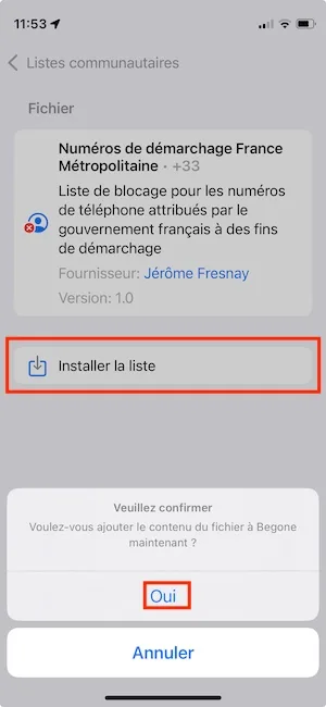 Comment bloquer les appels liés au démarchage téléphonique sur iPhone (gratuit et efficace !) 4 installer liste blocage appels indesirables iphone