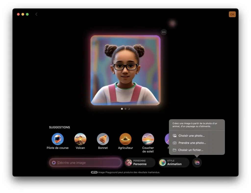creer photo a partir dune personne apple intelligence
