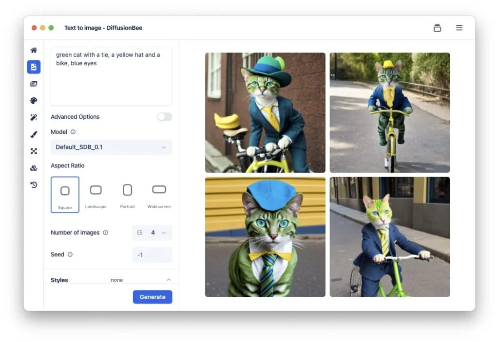 generation image mac ia