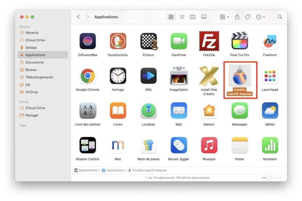 telecharger macos sequoia multiboot