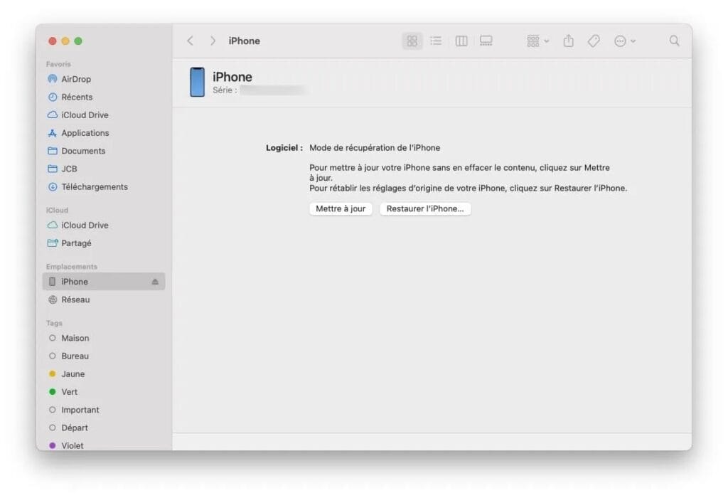 tuto downgrade iOS 26 vers iOS 18.5