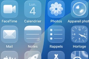 Comment afficher la transparence totale des icones de votre iPhone