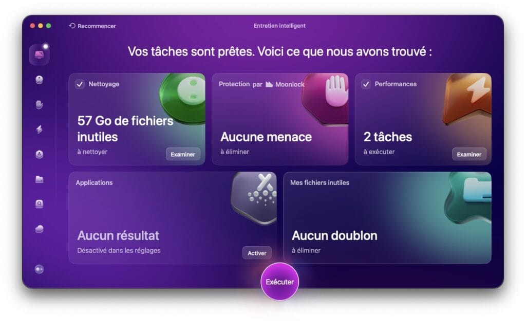 Optimiser macOS Tahoe analyse disque ssd