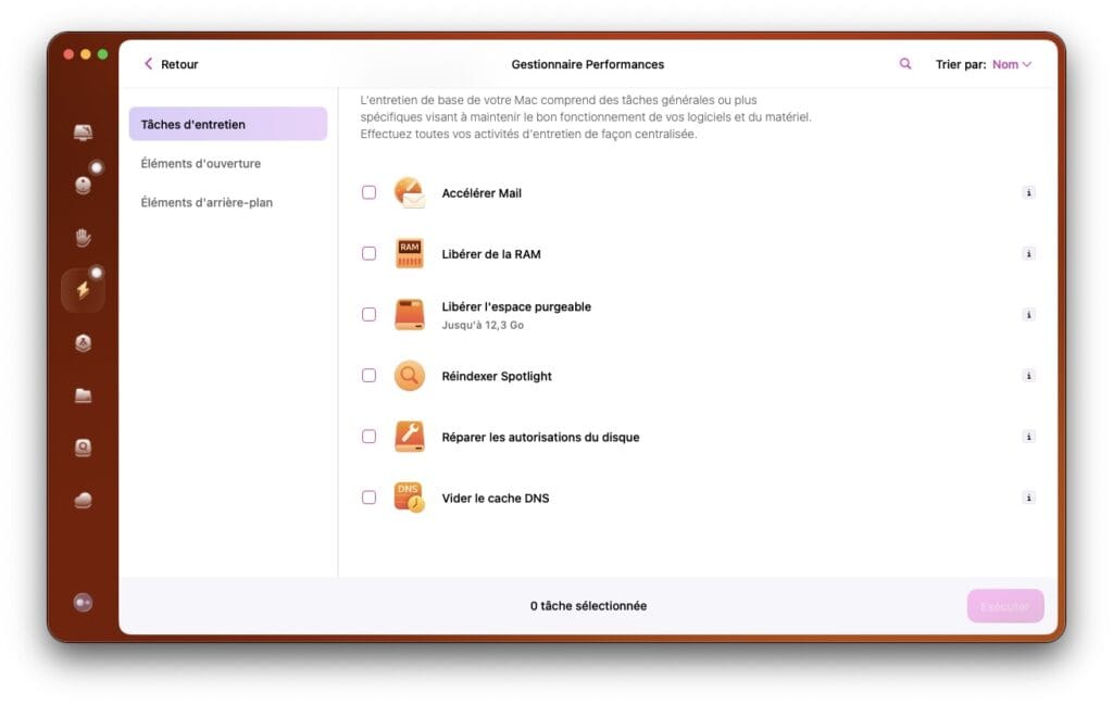 gestion performance macos tahoe 26