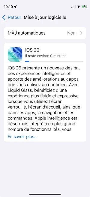 ios 26 version finale telechargement