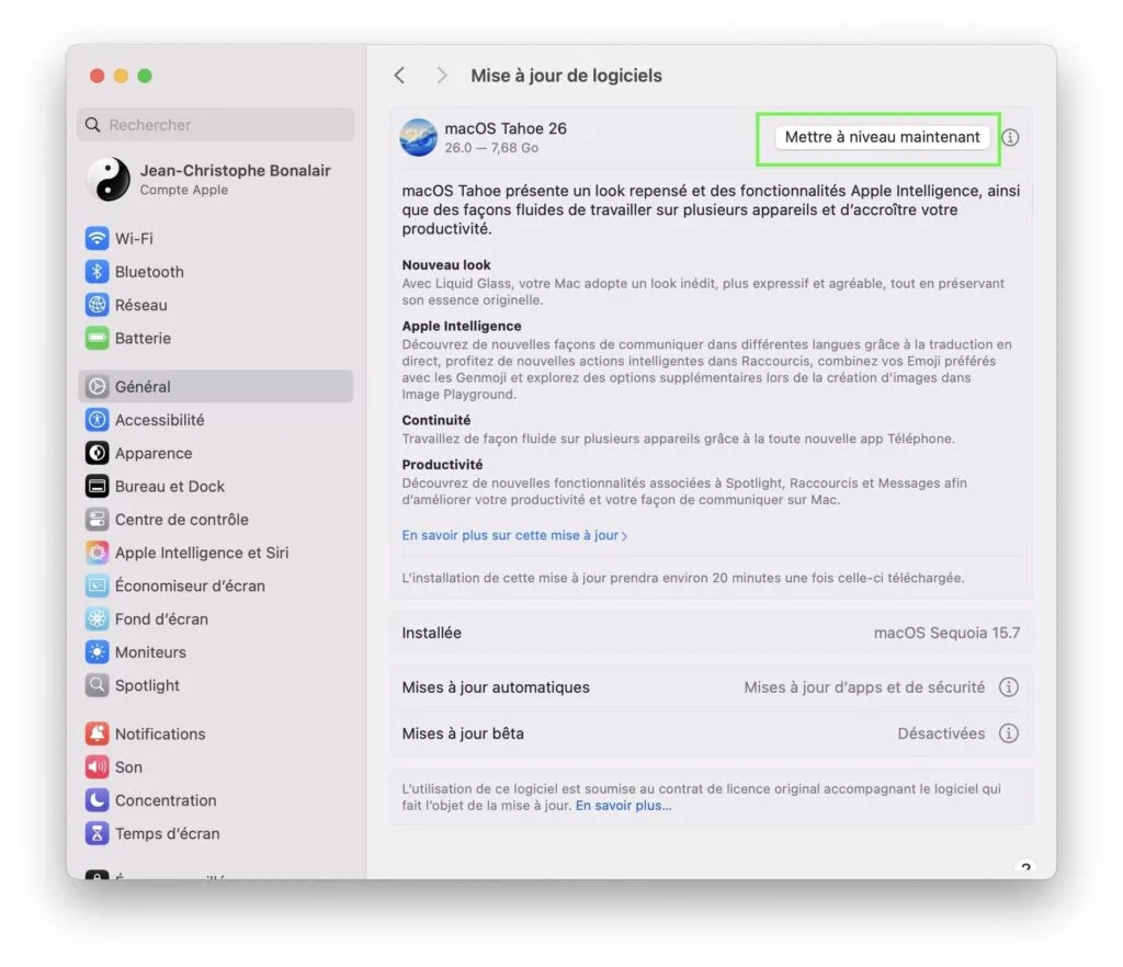 macos tahoe 26 finale