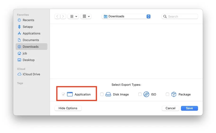 macos tahoe fichier installation cle usb bootable