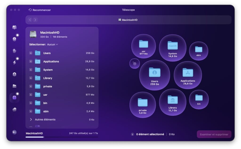 macos tahoe visualiseur despace disque