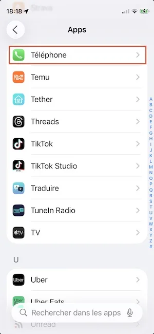 telephone ios 26 gerer appels inconnus