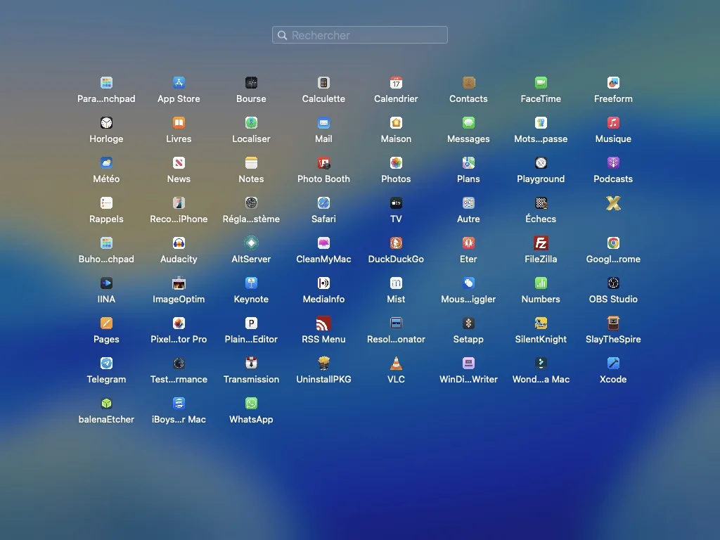 mac lauchnpad remplacer par buholaunchpad