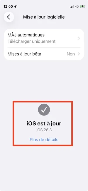 Télécharger iOS 26.3 pour iPhone (liens directs IPSW) 3 ios 26.3 version finale iphone