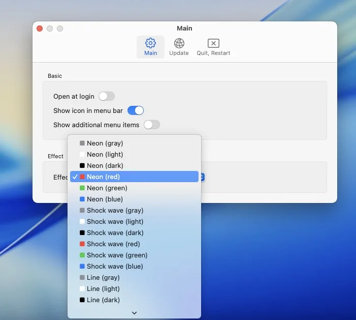 tinkle macos