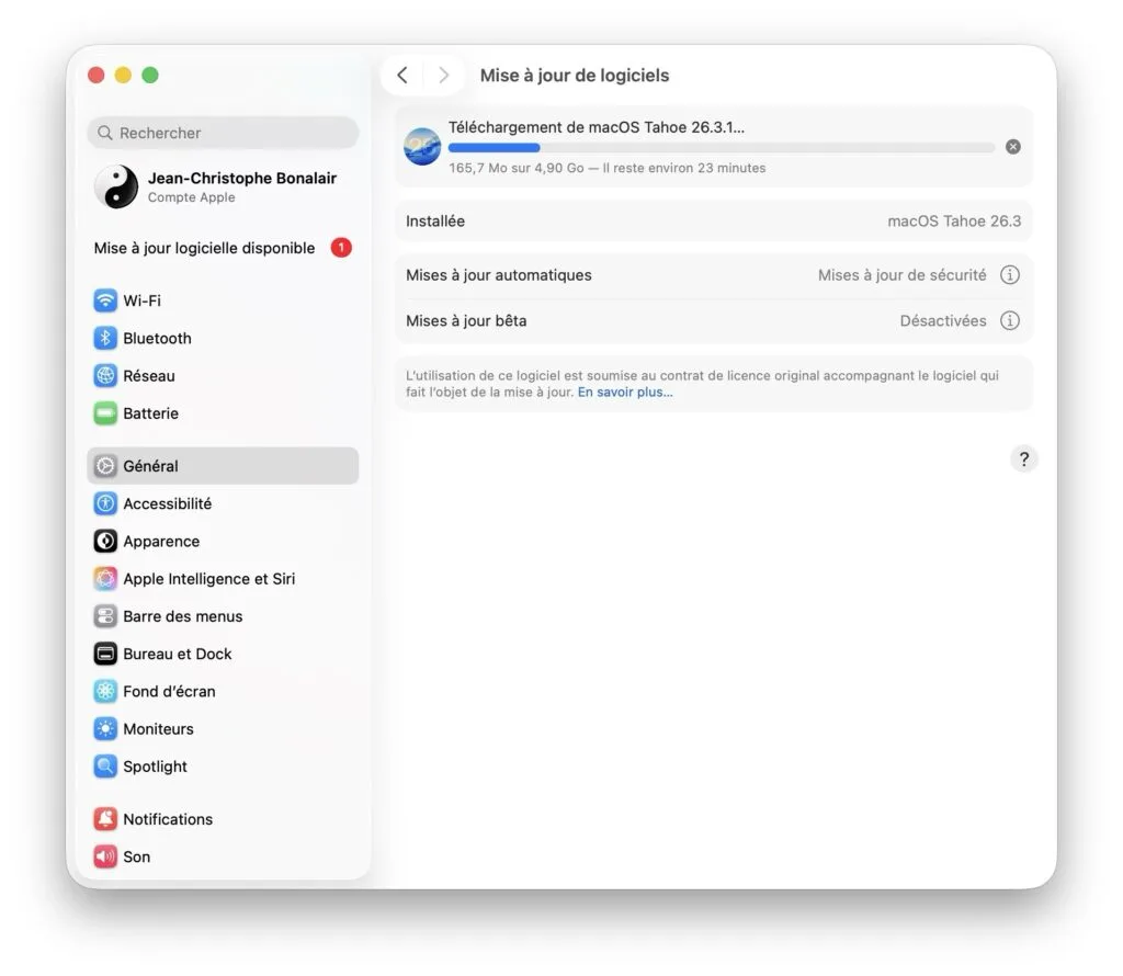 download tahoe 26.3.1