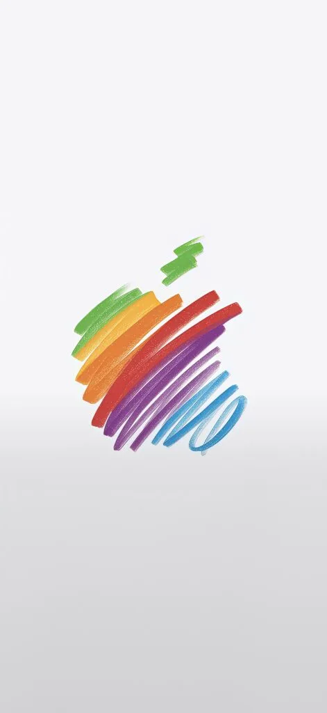 fond decran 50 ans Apple blanc