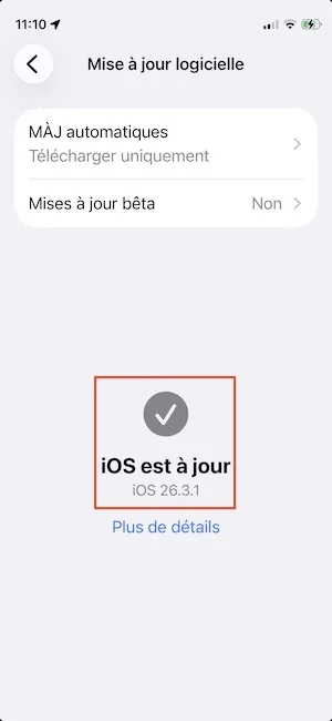 ios 26.3.1 et ipados 26.3.1 version finale