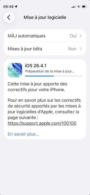 download ios 26.4.1 iphone